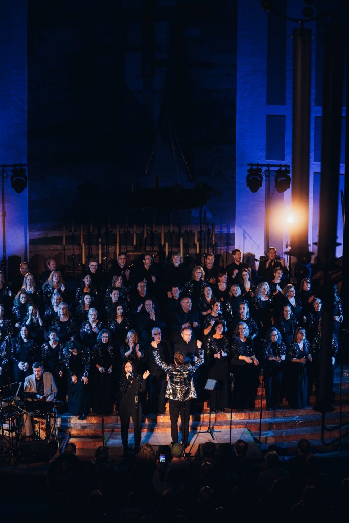 Weihnachtskonzert von Gospels at Heaven in der Matthäuskirche im Dezember 2024